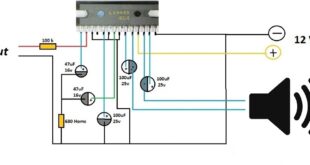 la4440 amplifier circuit diagram, la4440 circuit, la4440 circuit diagram