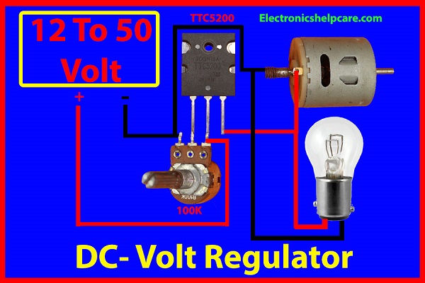 how to make voltage regulator using transistor