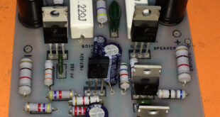 1000 watts amplifier making diagram