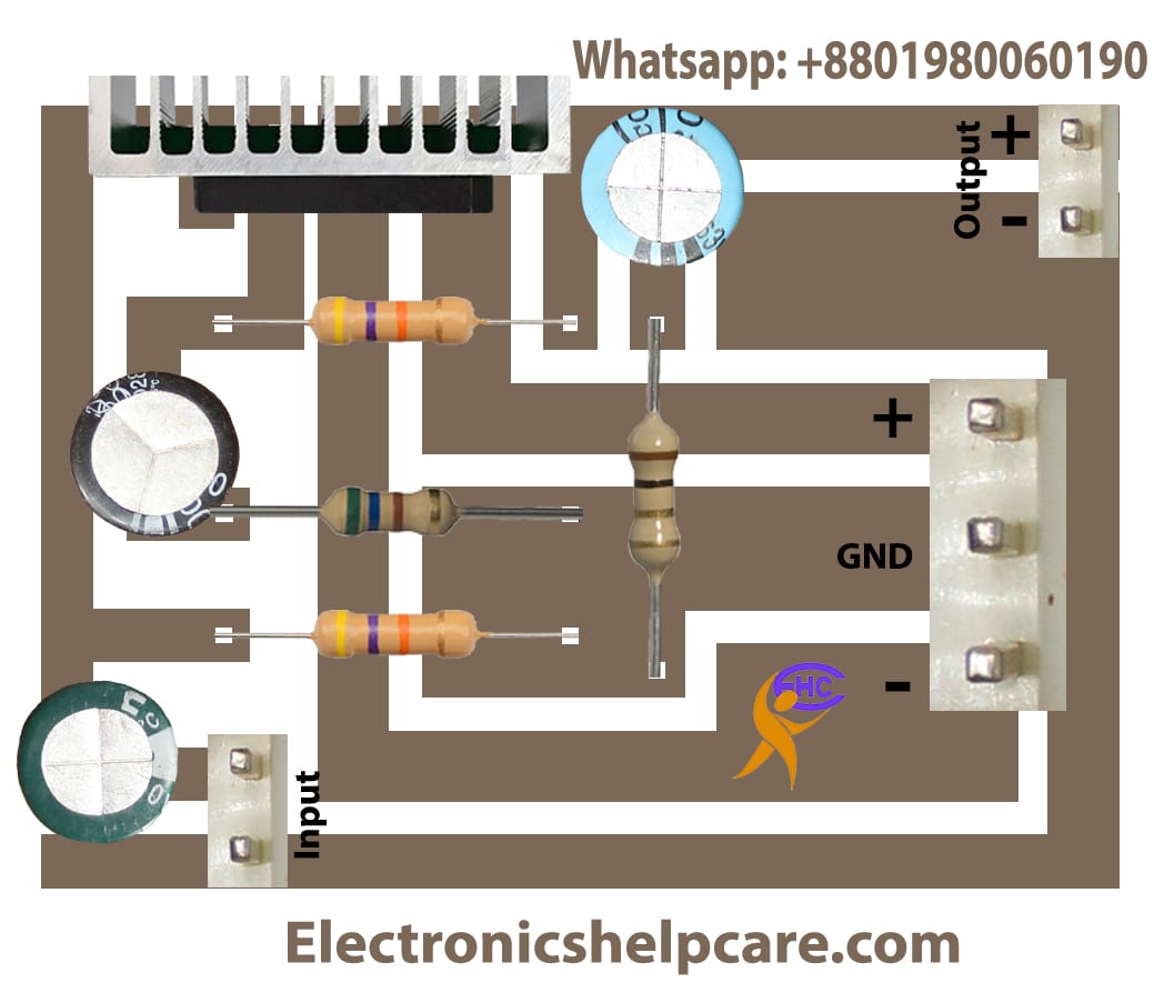 how to make amplifier using TDA2050?