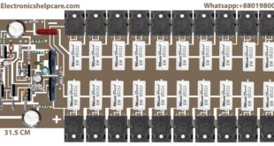 2sc5200 and 2sa1943 transistor amplifier circuit diagram