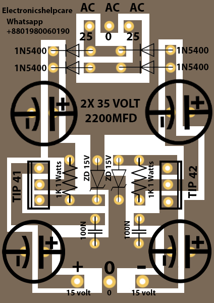 How to make voltage for pre-amplifier 