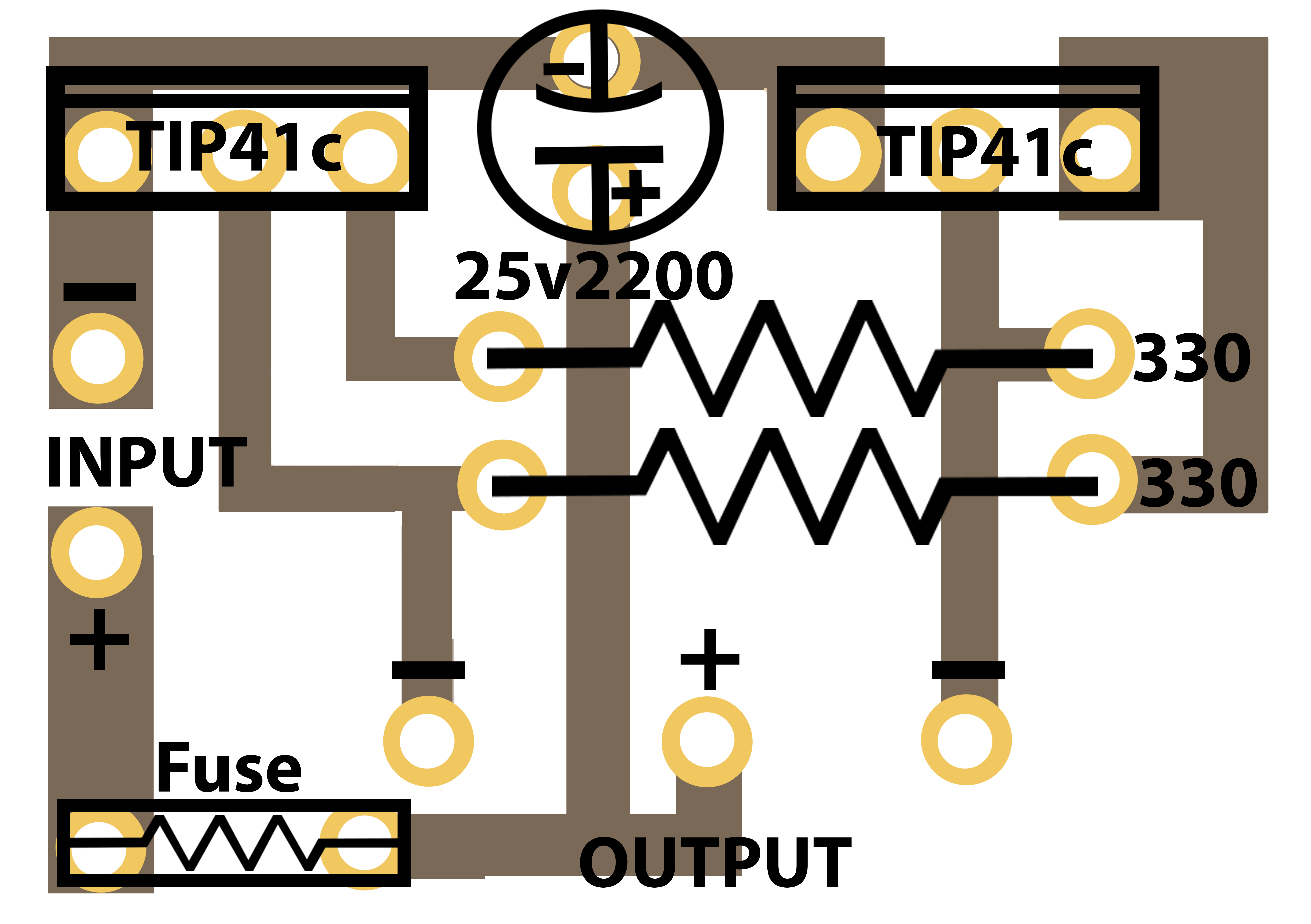 12V to 220V Inverter Circuit Diagram