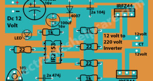 12 volt inverter circuit
