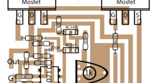 mosfet amplifier circuit diagram