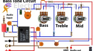 Bass treble circuit diagram