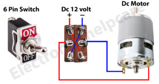 Motor forward and reverse circuit