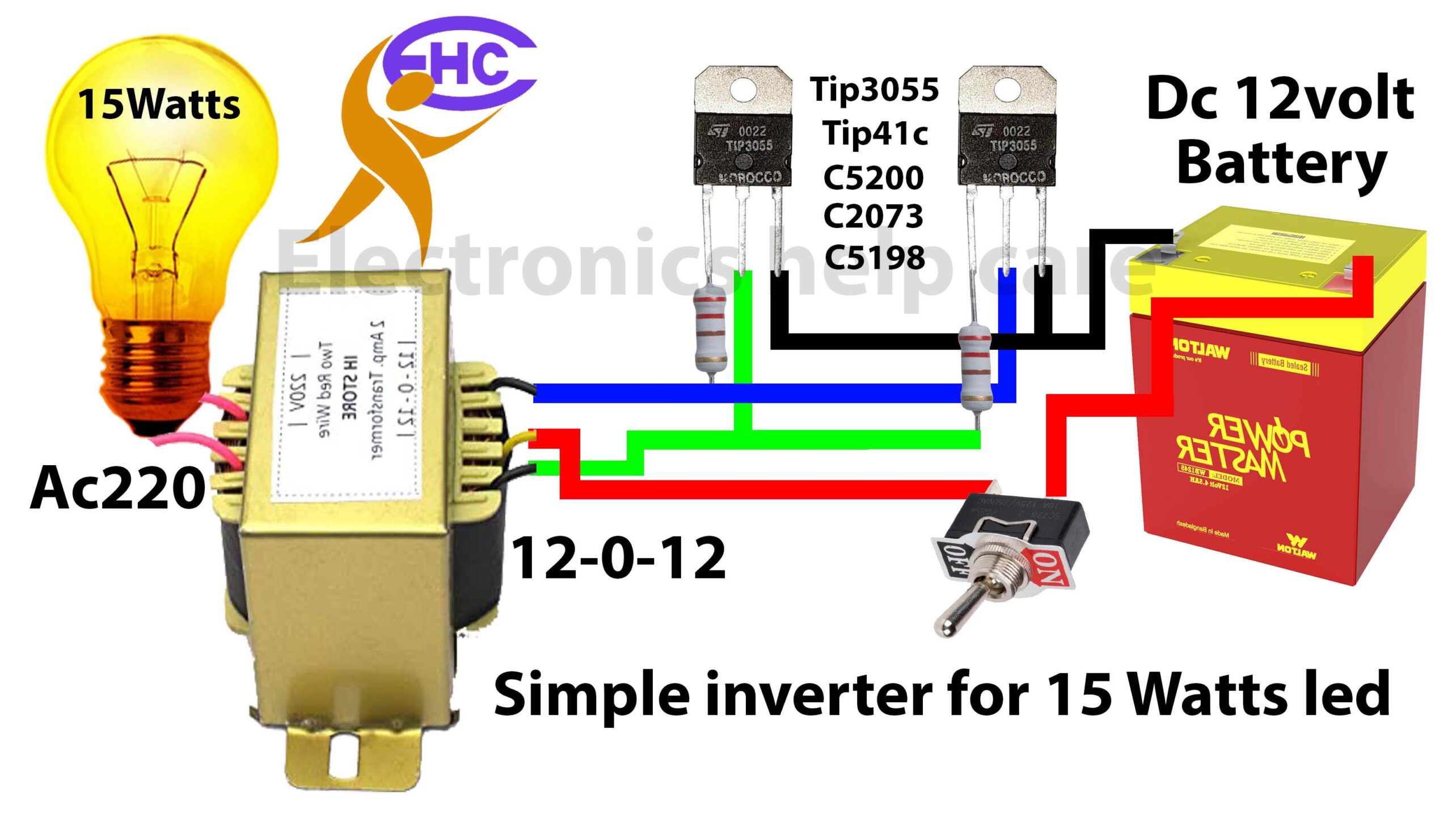 how to make simple inverter