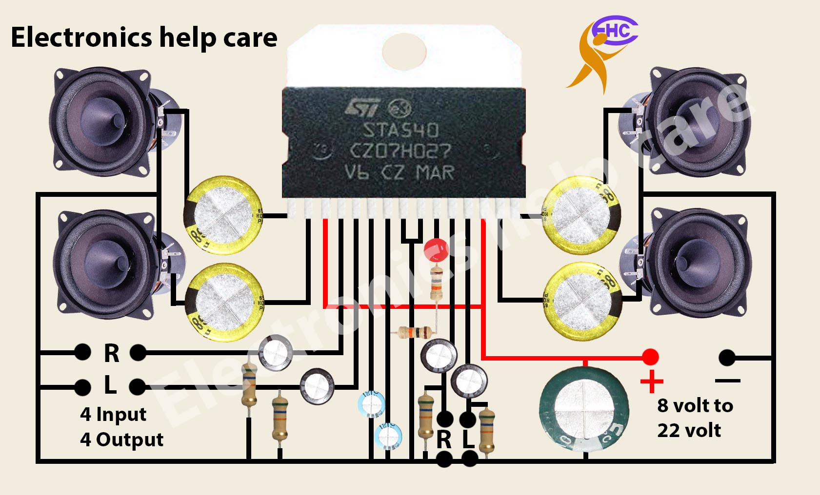 How to make  an amplifier