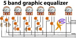 5 band graphic equalizer