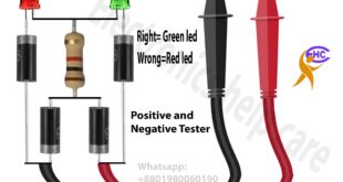 How to check positive and negative voltage