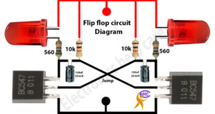 How to make flip flop circuit