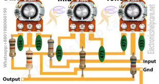 bass tone circuit board