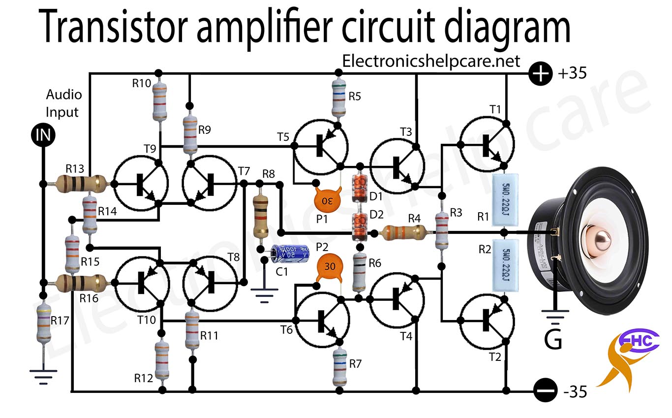 transistor amplifier circuit