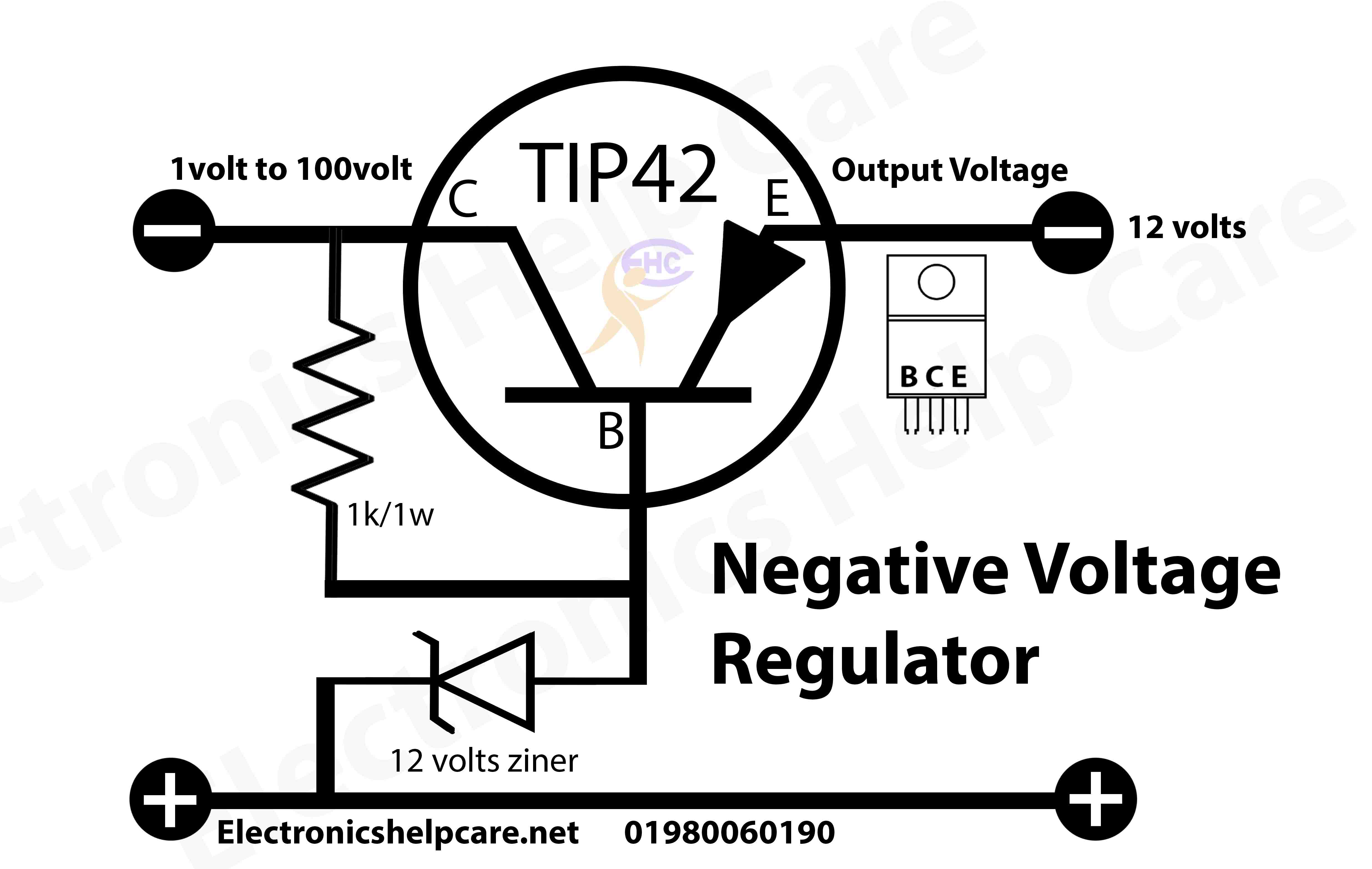 voltage regulator circuit diagram