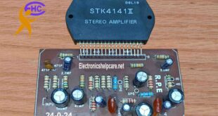 Amplifier circuit using stk4141