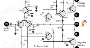 Driver transistor amplifier circuit