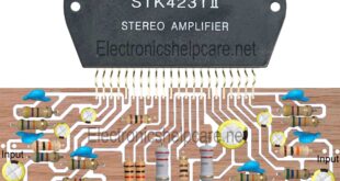 Amplifier circuit using stk4231