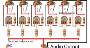 Audio mixer circuit