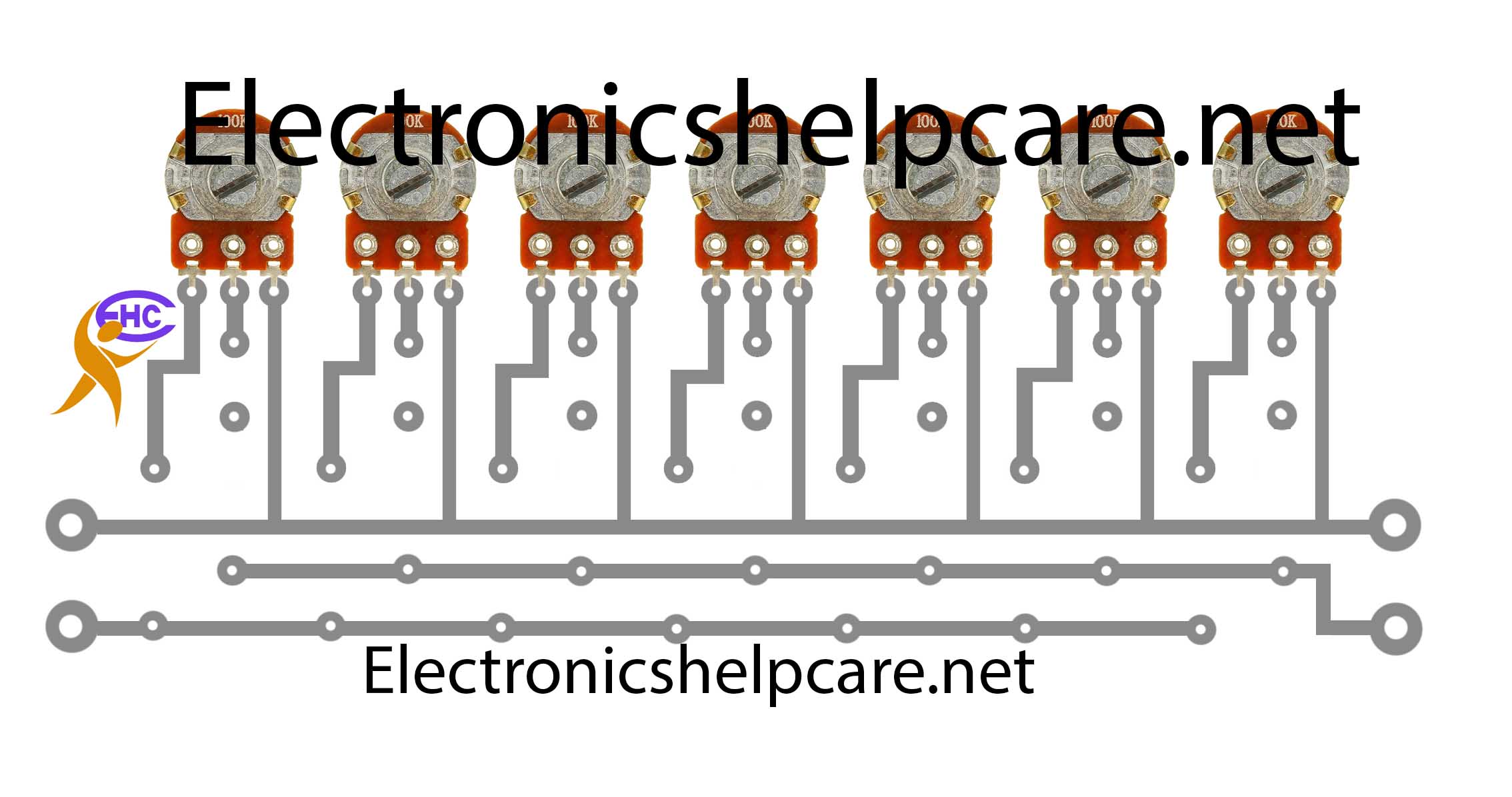 Equalizer circuit diagram 7 band