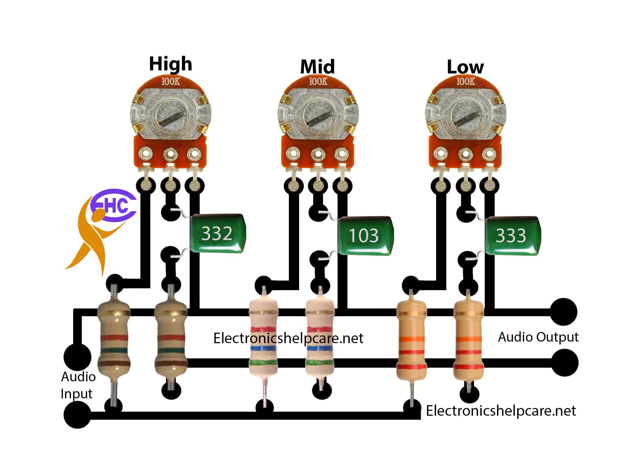 Low Mid and High - Electronics Help Care