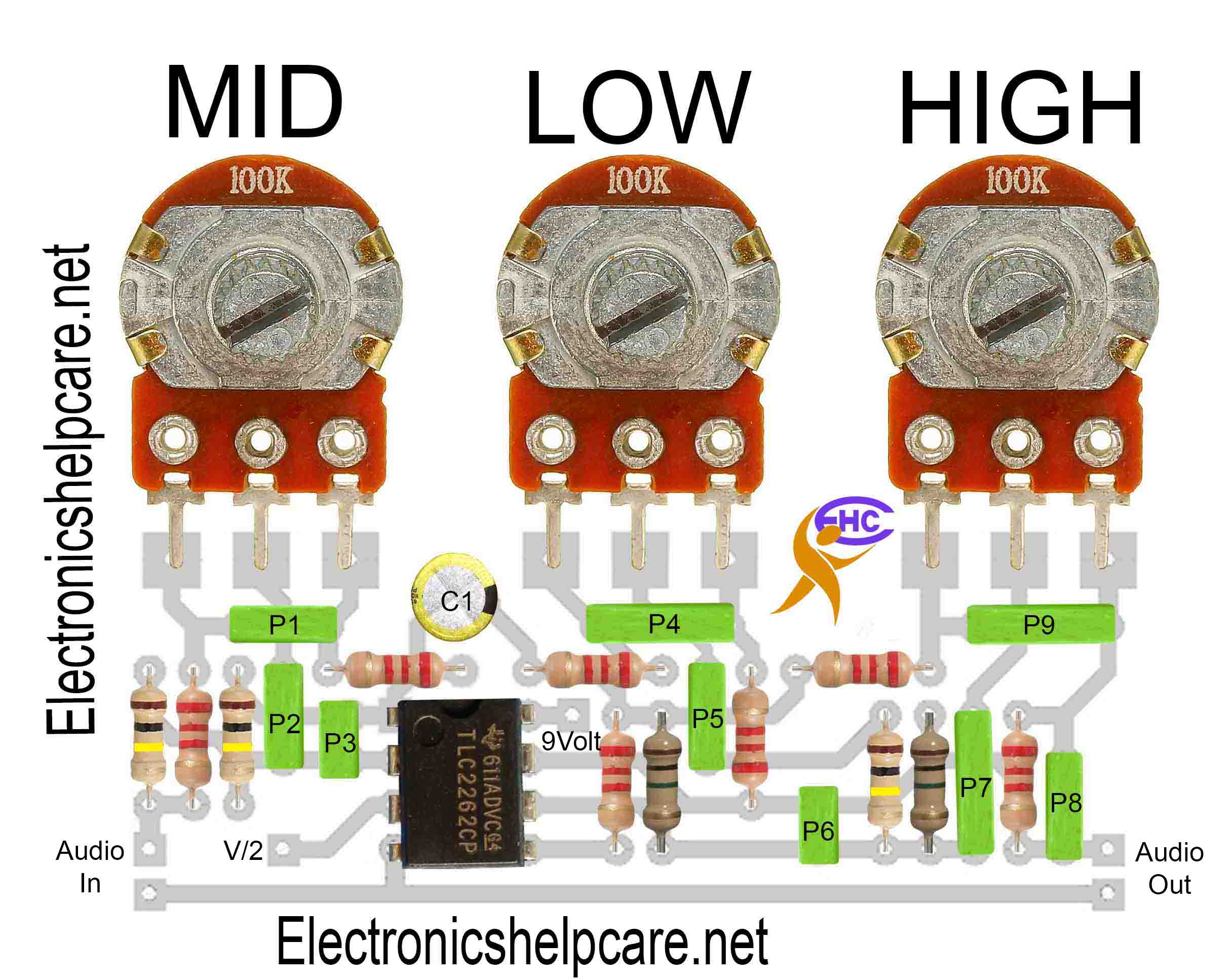 Mid low high circuit diagram