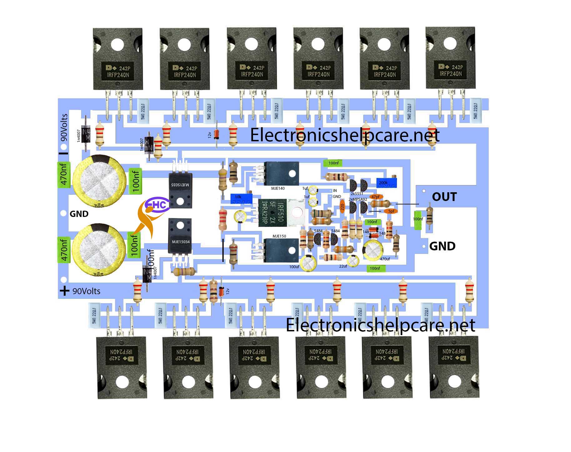 2000 Watts Power Amplifier