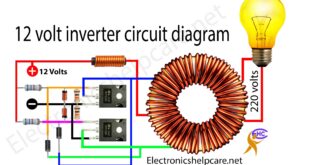 12 volt inverter circuit