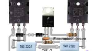 Amplifier circuit diagram