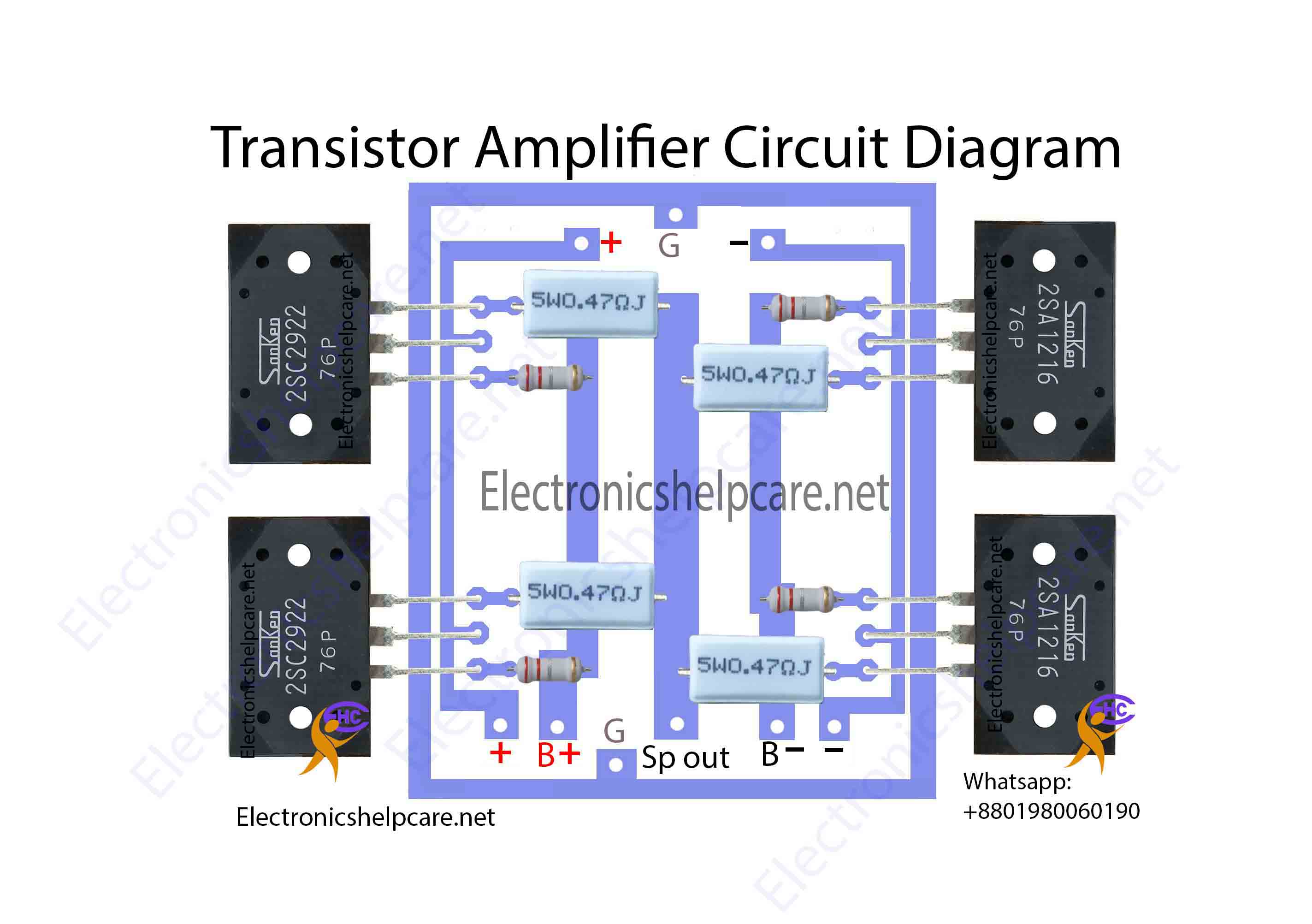 Transistor circuit board