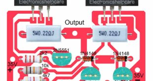 200 Watts amplifier diagram