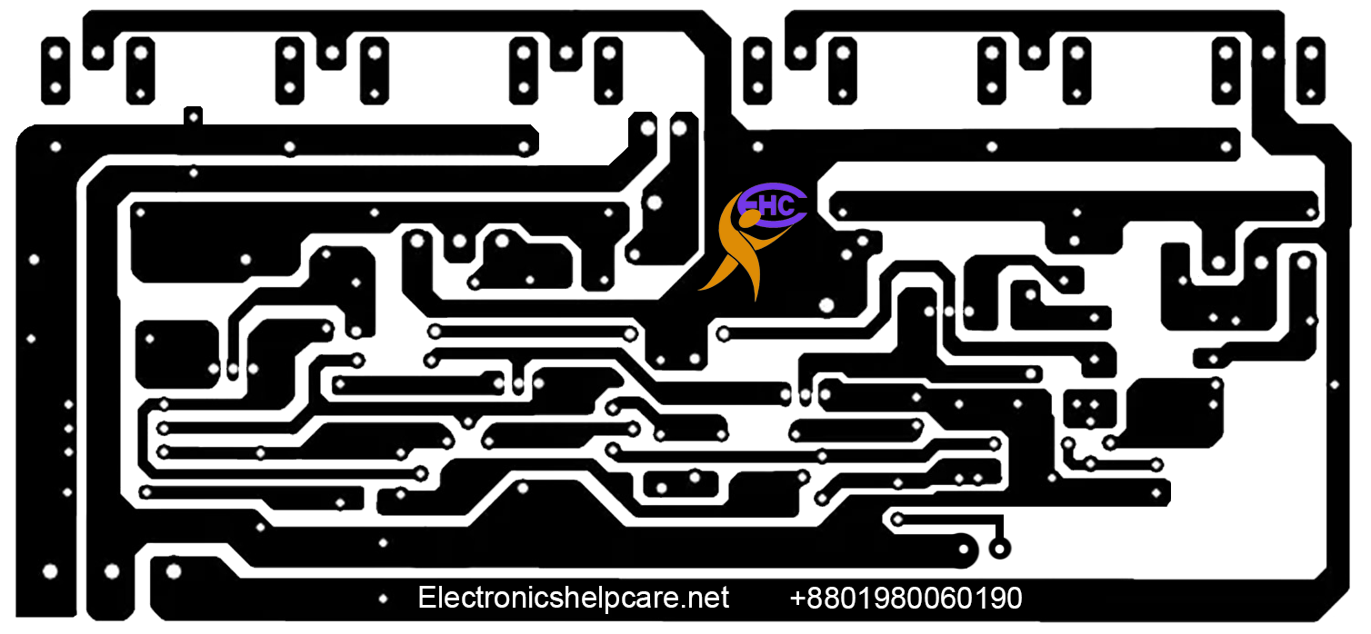 300 watts amplifier circuit 