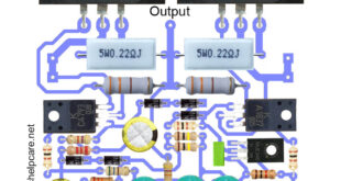 500 watts amplifier diagram