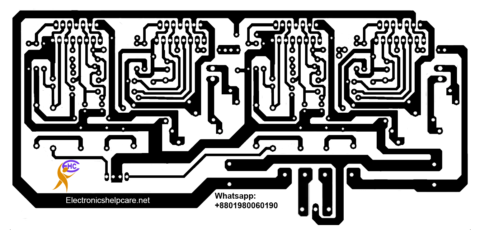 Amplifier circuit diagram TDA7294