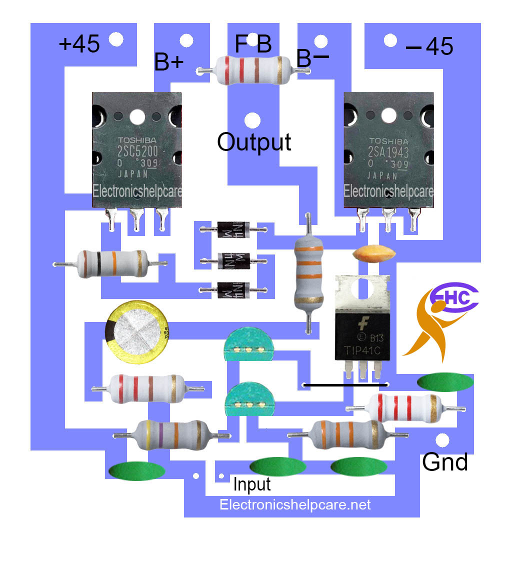 Amplifier driver circuit