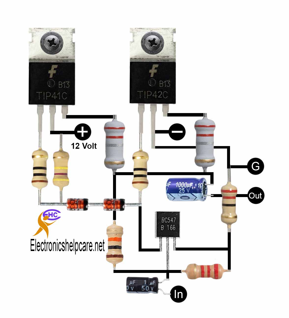 DIY amplifier circuit