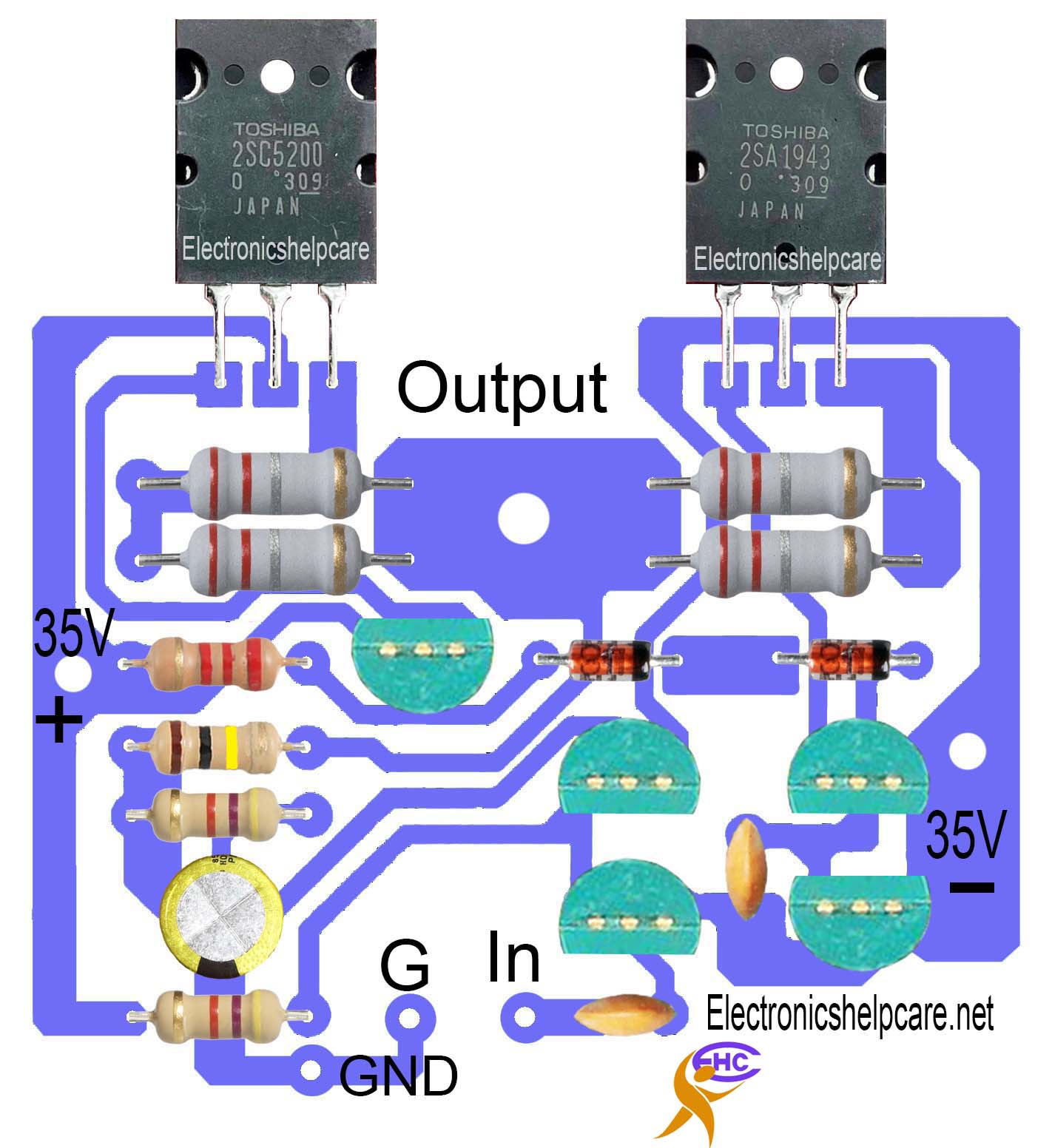 Diy amplifier circuit