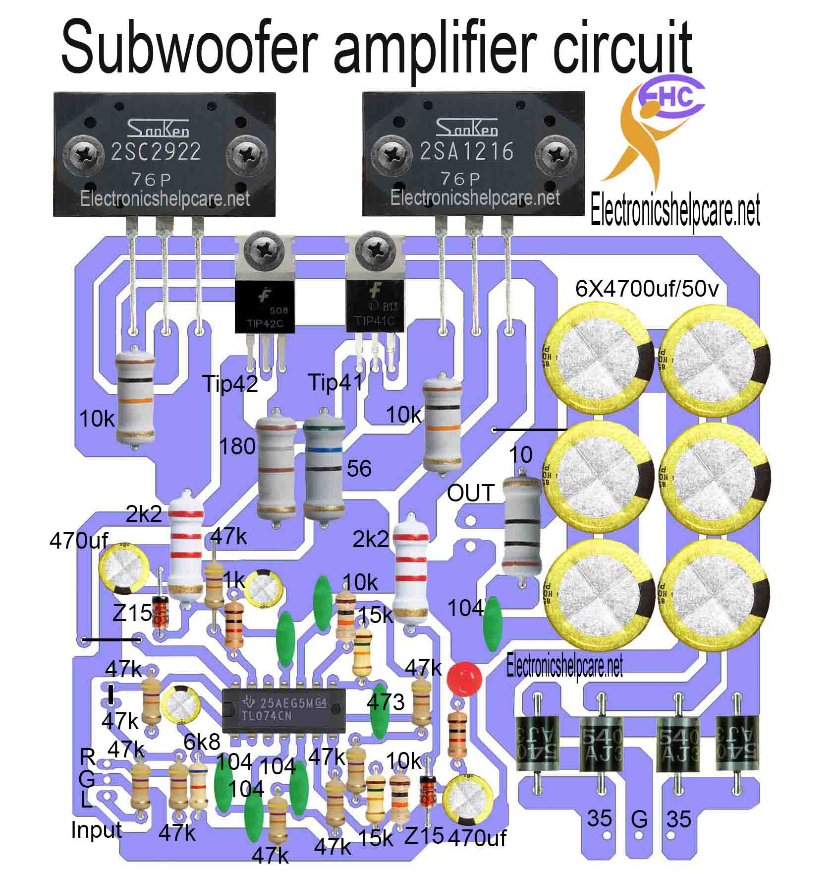 Subwoofer circuit