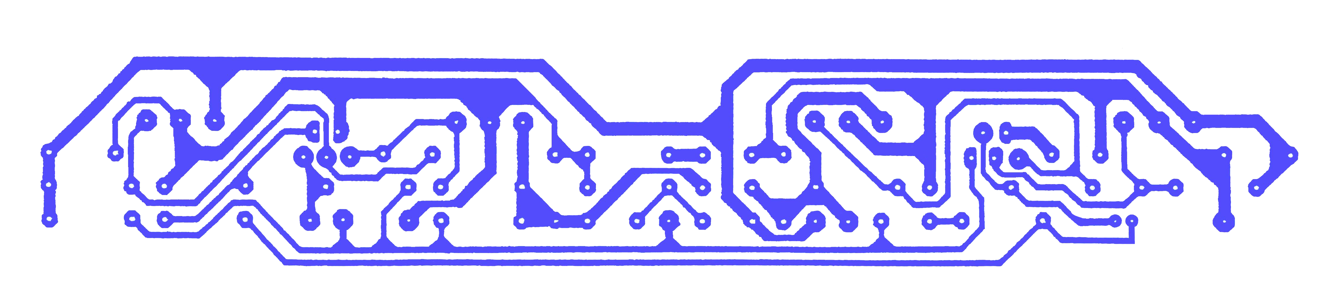 Transistor amplifier with TDA2050