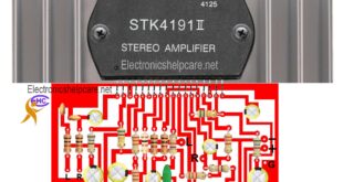 Amplifier circuit using stk4191