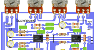 Audio equalizer Tone Control Ic 4558