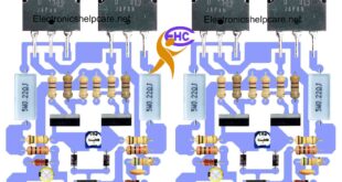 DIY audio amplifier circuit