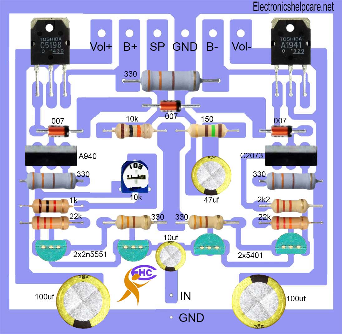 Driver circuit diagram 