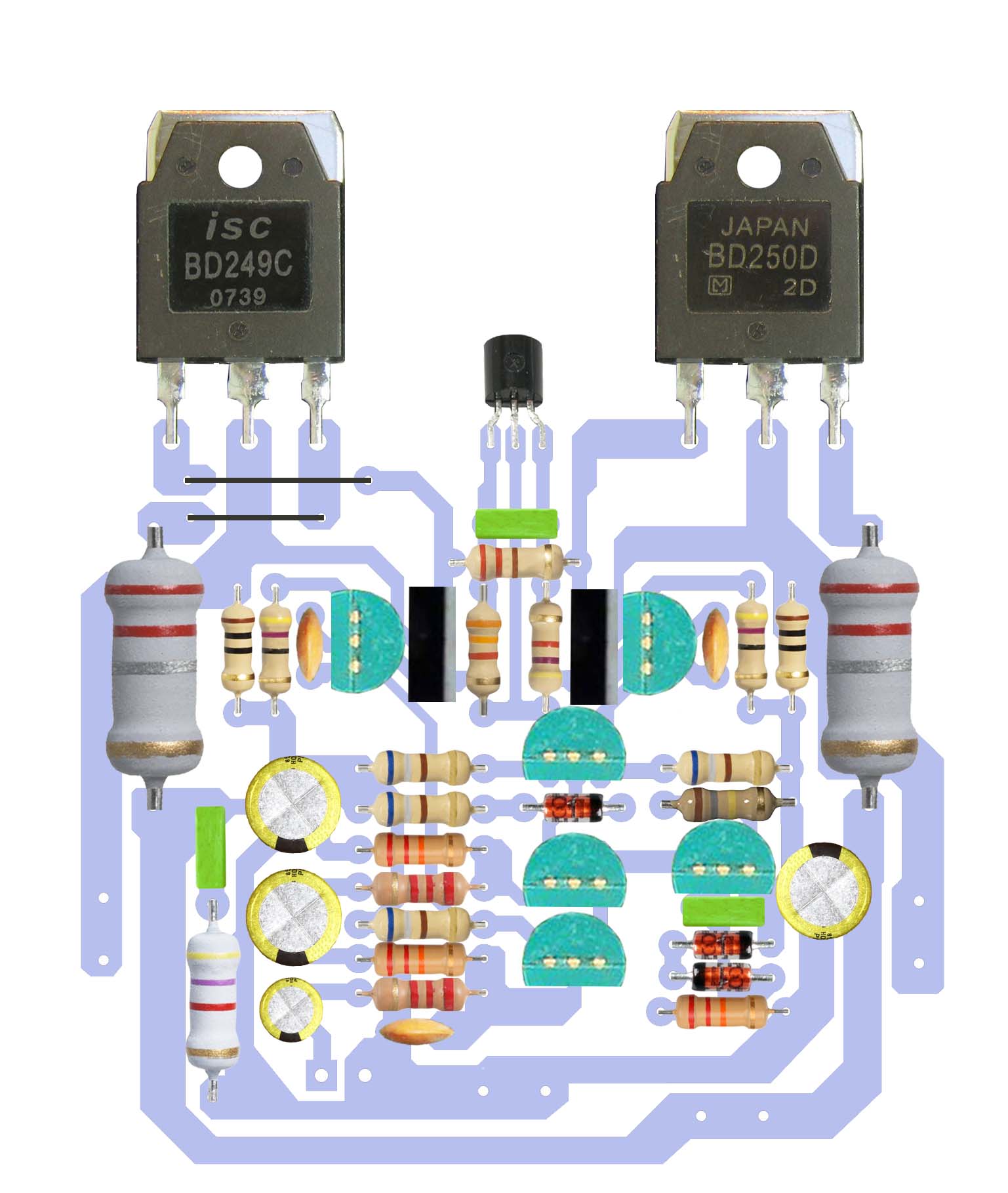 PCB Layout Power Amplifier