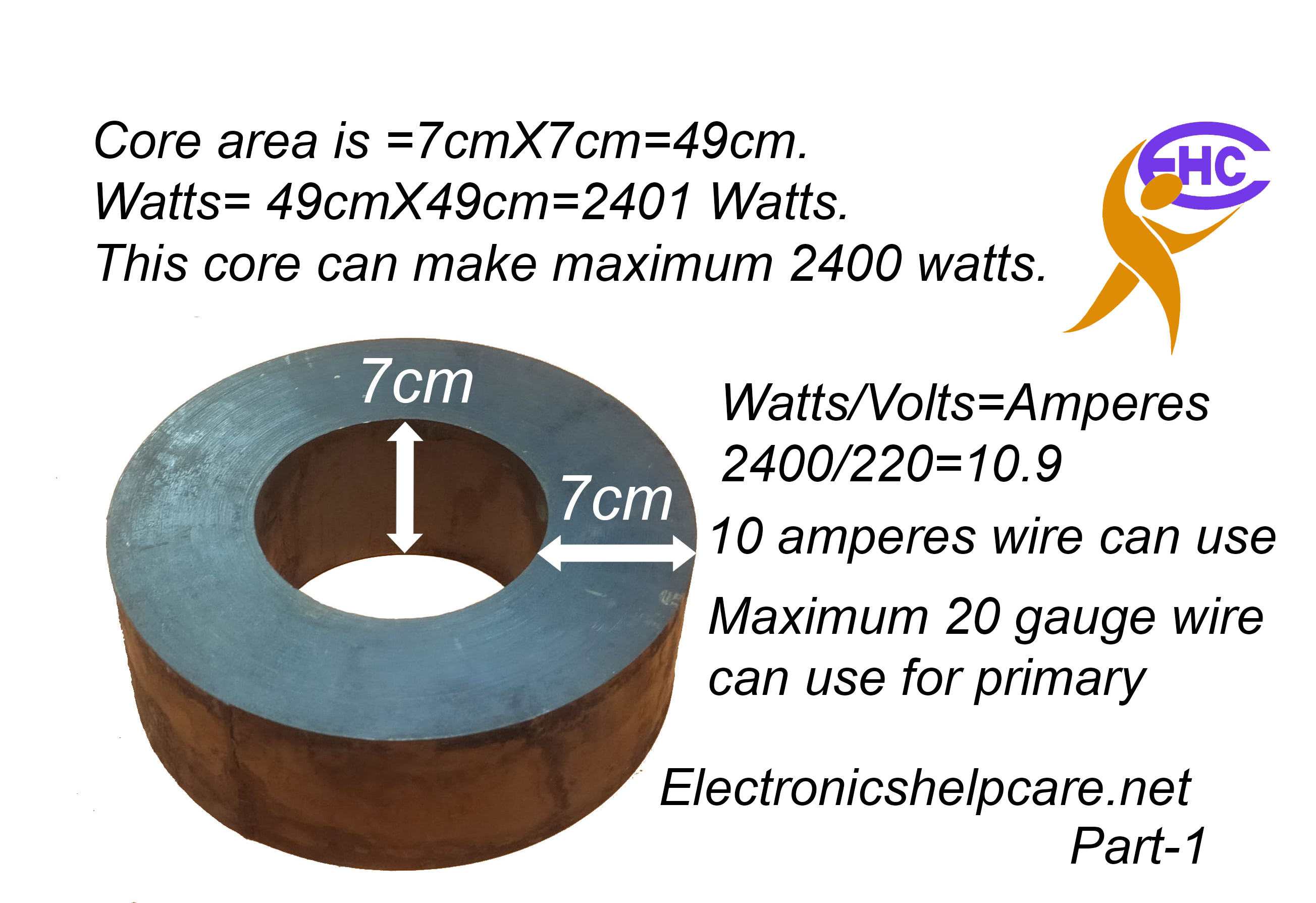 Transformer for the amplifier