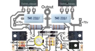 transistor circuit diagram 2sa1943 2sc5200