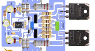 PCB Layout Driver 150 watts using transistors,