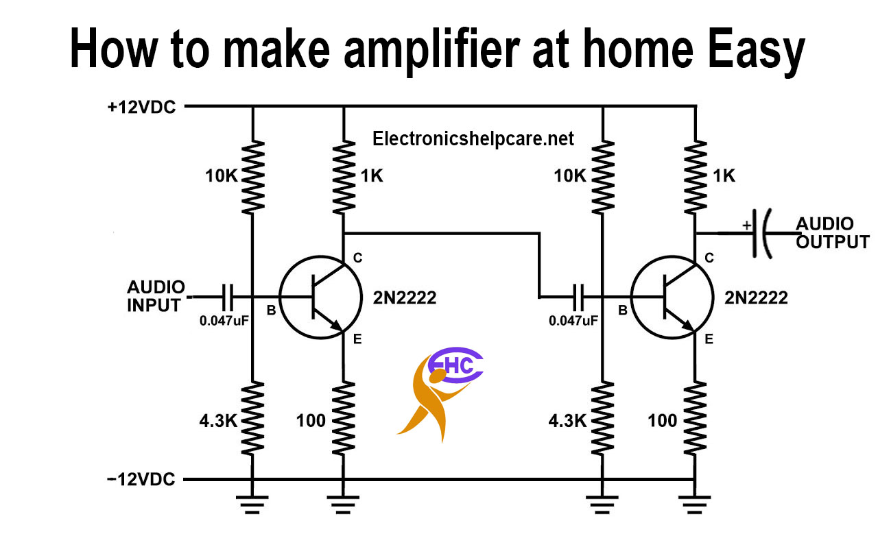 how to make amplifier at home easy