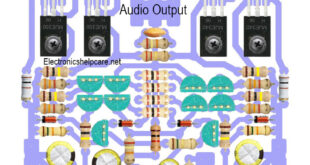 DIY amplifier driver circuit diagram