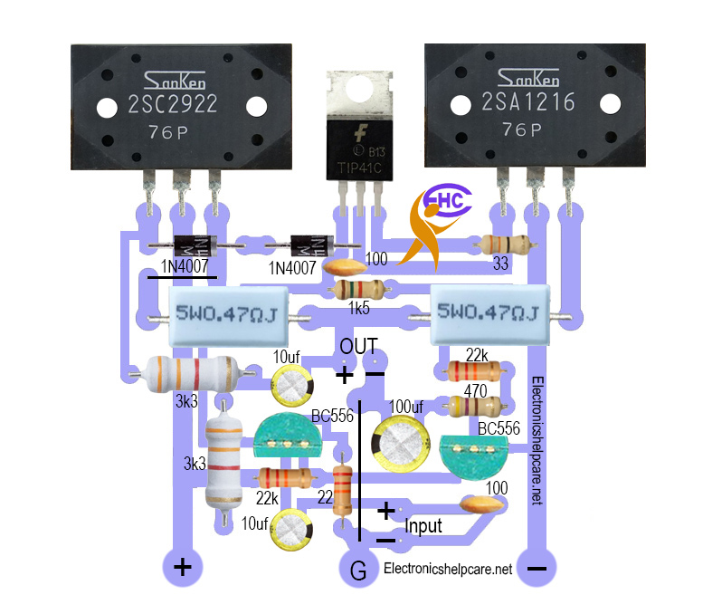 DIY transistor amplifier